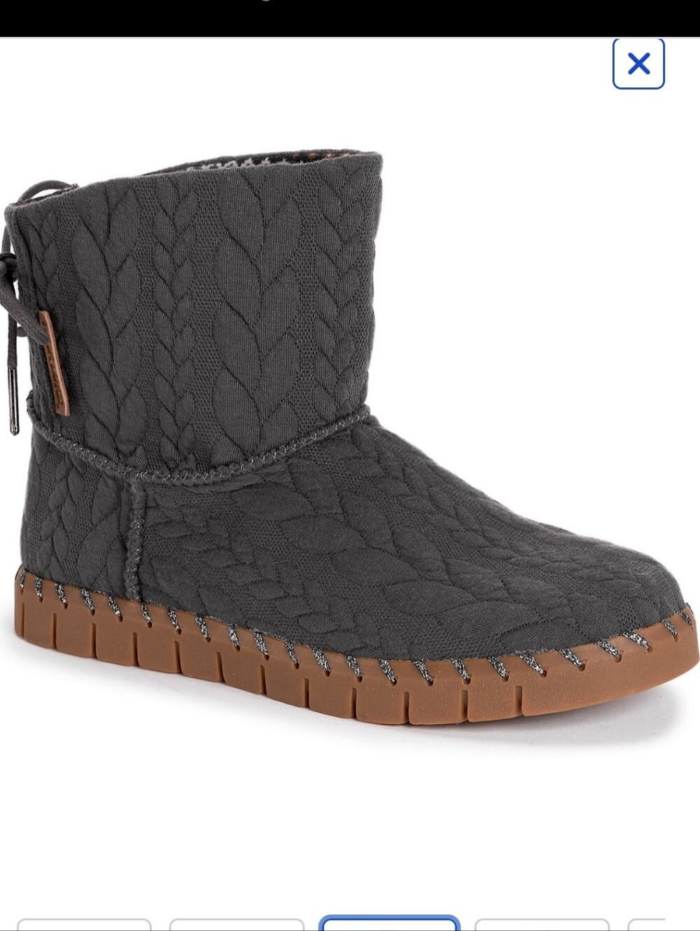 NWT Muk Luks Flexi Hoboken Boots